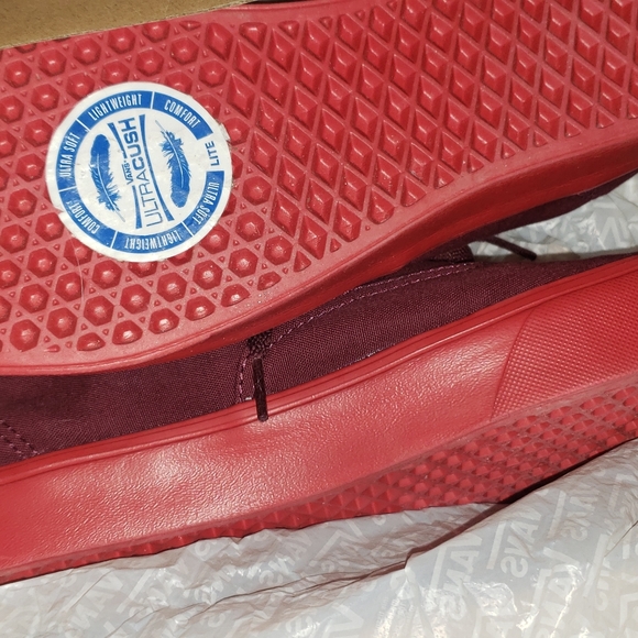 Vans rare color way port wine red NWT mens 11 - Picture 3 of 16